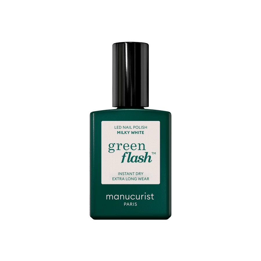 MANUCURIST - Semi permanent Green flash milky white