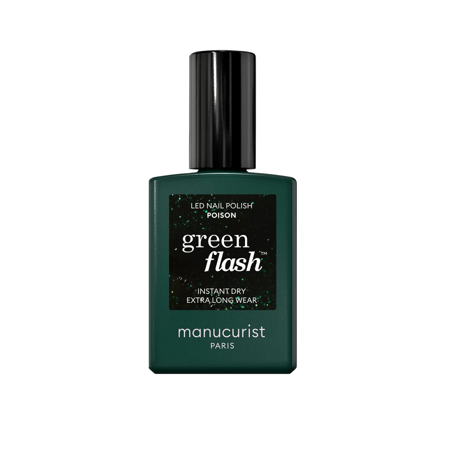 Vernis Green Flash Manucurist - Poison