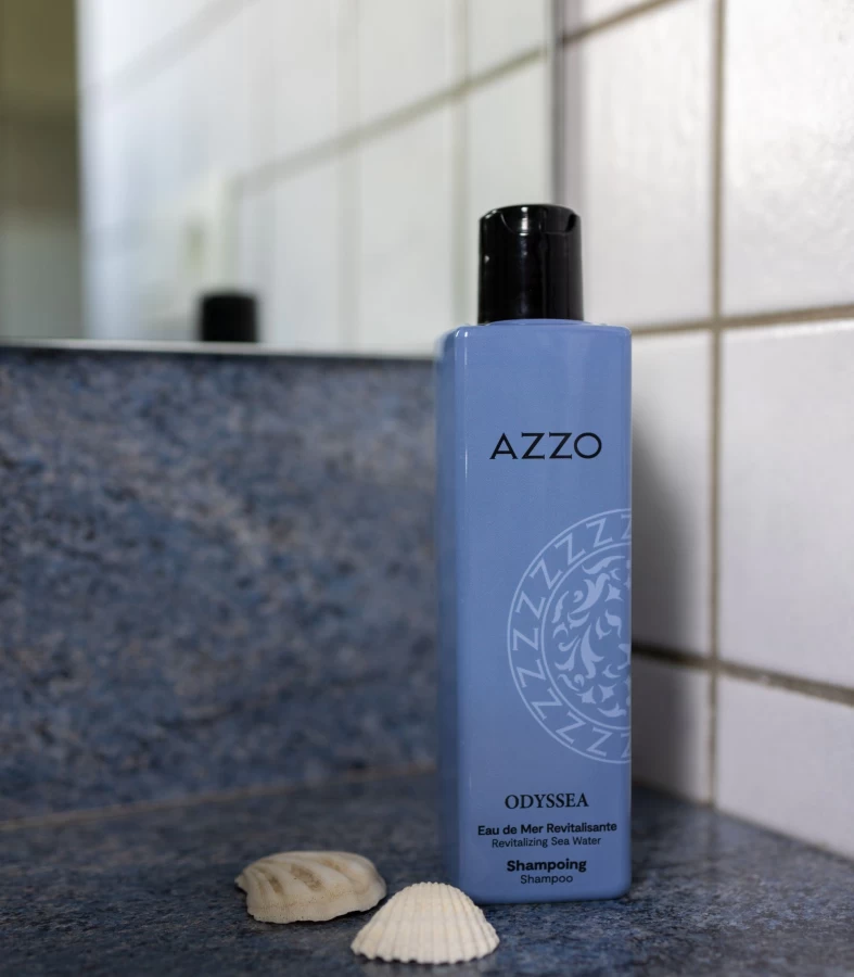 AZZO - Shampoing professionnel eau de mer revitalisante odyssea