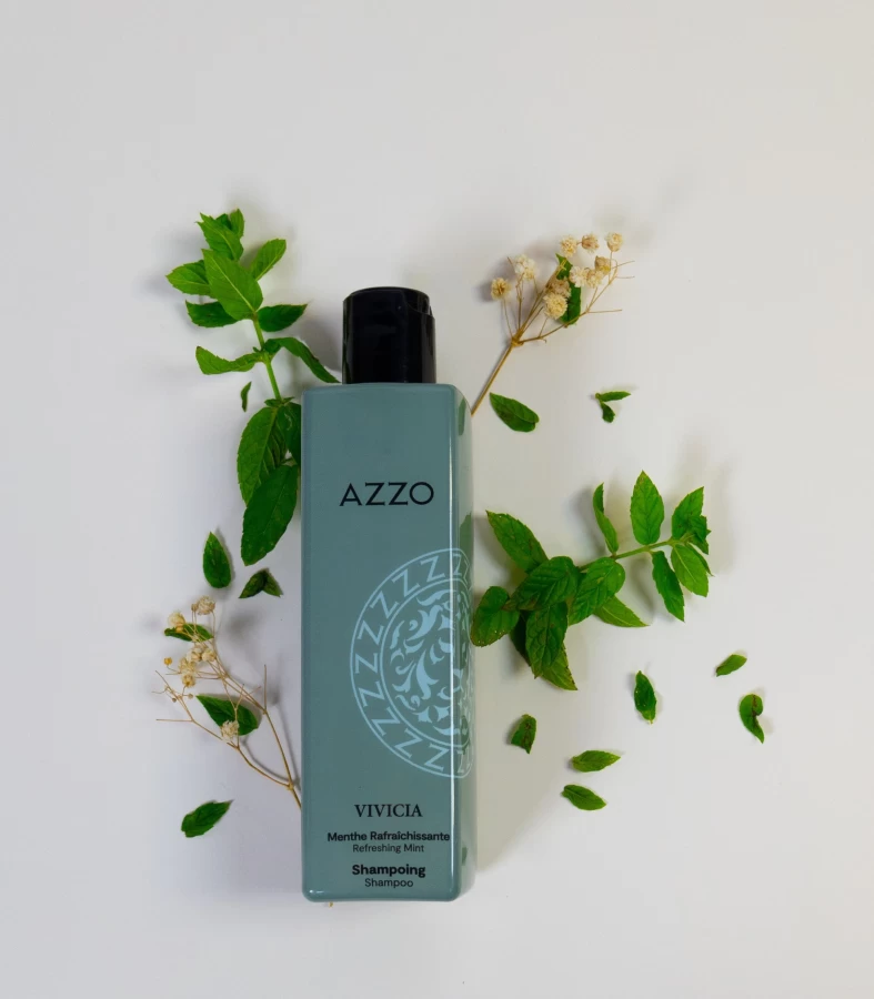 AZZO - Shampoing professionnel menthe rafraichissante vivicia