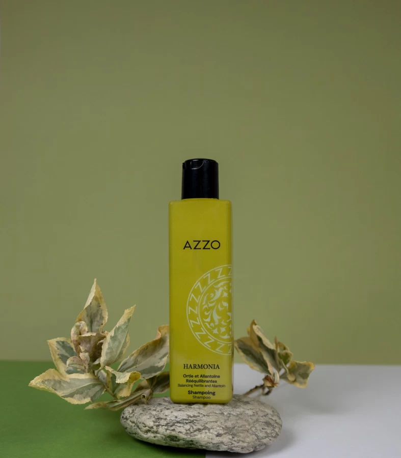 AZZO - Shampoing rééquilibrant ortie et kaolin
