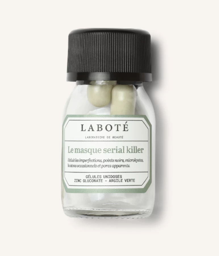 laboté - Masque unidose sérial killer - gélules en vrac