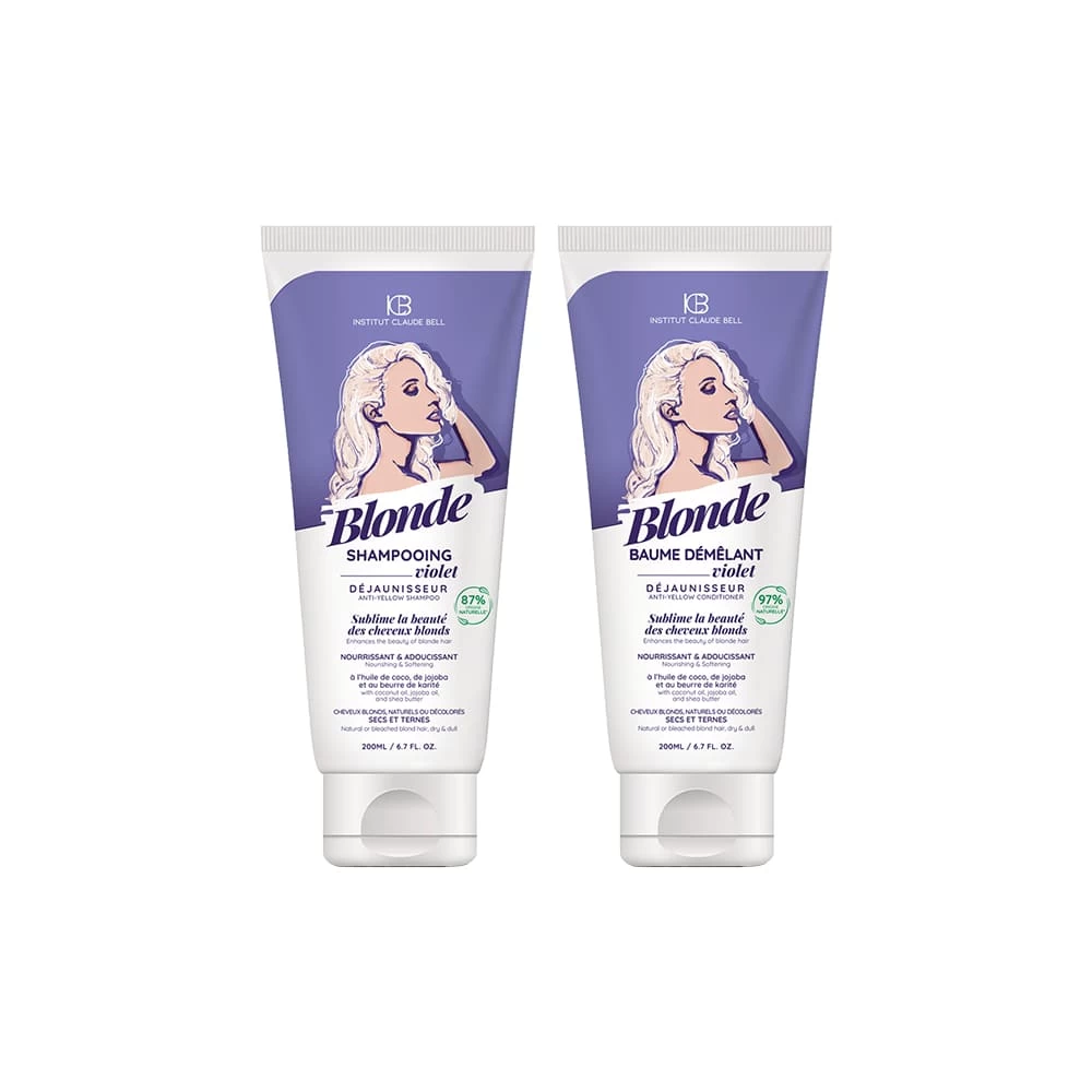 Institut Claude Bell - Blonde duo shampoing et baume
