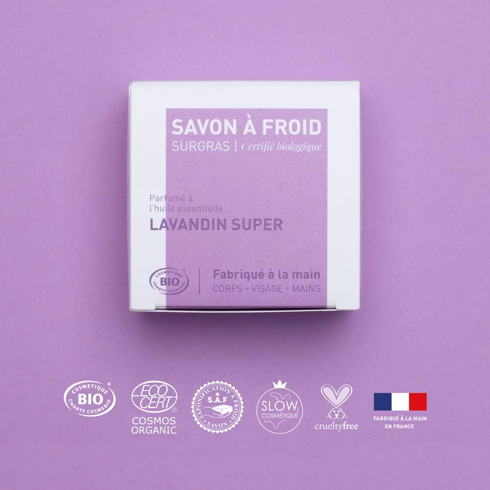 LAVANDIN SUPER | SAVON A FROID SURGRAS CERTIFIE BIO