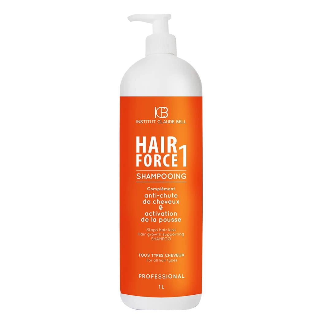 HAIR FORCE ONE - SHAMPOING ANTI-CHUTE 1L (FORMAT PRO)