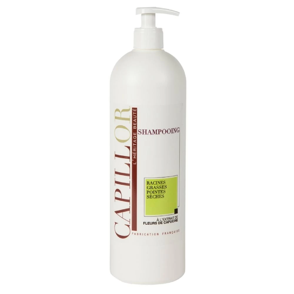 Capillor - Shampoing racines grasses pointes sèches 1L