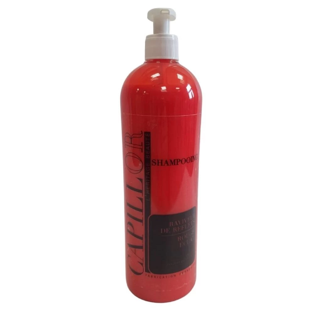 Capillor - Shampoing raviveur rouge éclat 1L