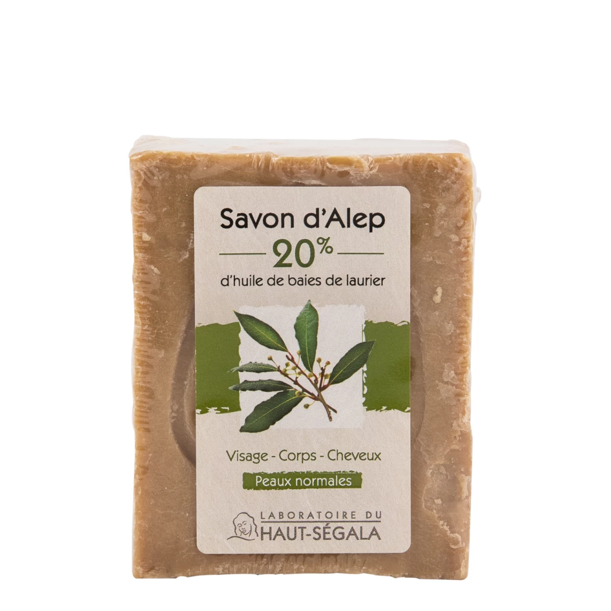 Laboratoire du Haut Segala - Savon d'Alep pain 20% 200GR